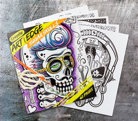 Art with Edge, Sugar Skulls | Crayola.com | Crayola