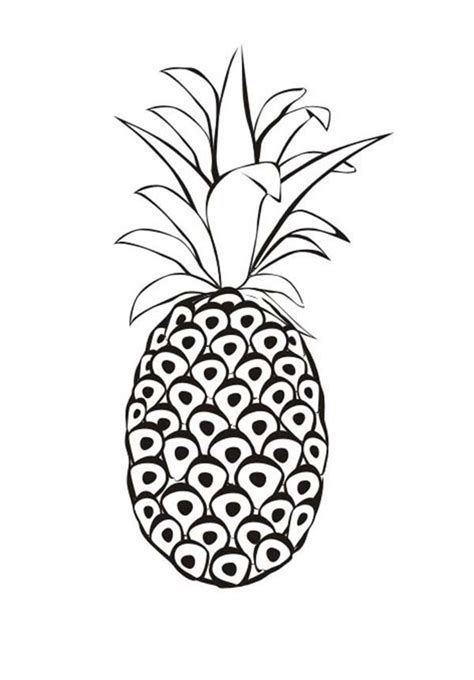 The largest collection of cute pictures of animals, monsters, sweets, unicorns, anime. Red Spanish Pineapple From Venezuela Coloring Page ...
