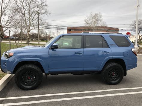 The new 2020 toyota 4runner has brand new heated side mirrors, and some running boards are power deployed. 2019 Toyota 4runner Cavalry Blue | 2020 Toyota