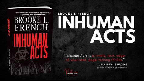 Book Showcase Inhuman Acts By Brooke L French Mystery Review Crew