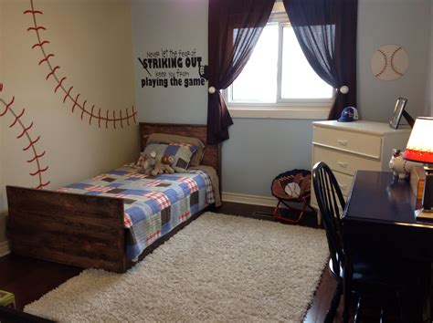 Baseball Bedroom Decor Home Inspiration