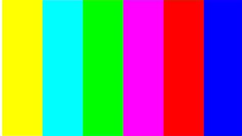 Tv Color Bars Stock Footage Video 5440067 Shutterstock