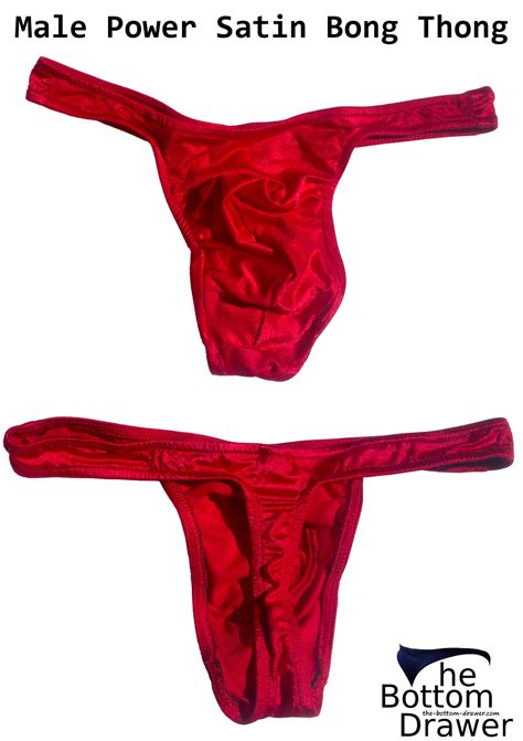 male power satin bong thong review the bottom drawer
