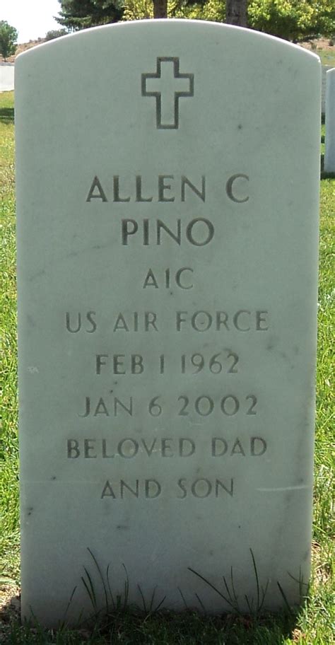 A1c Allen Carl Pino 1962 2002 Homenaje De Find A Grave