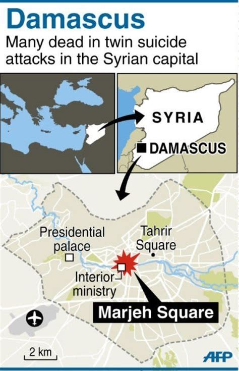 Blasts Hit Damascus As West Moves To Back Opposition