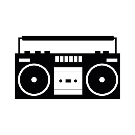20 Old School Boomboxes Illustrations Royalty Free Vector Graphics