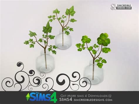 Simcredibles Gloss Plant In 2024 Sims 4 Sims 4 Custom Content