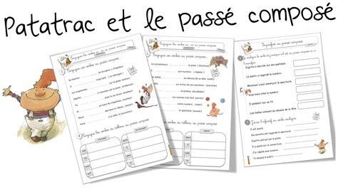 Aidez votre enfant dans ses révisions en français avec les cours et exercices en ligne kartable pour le cm1 programmes officiels de l'éducation nationale. Exercice sur le passé composé cm1 a imprimer - Ti bank