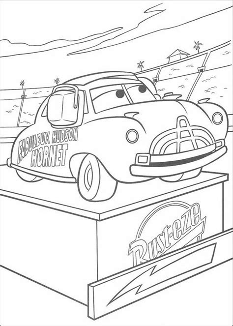 Pixar Cars Coloring Pages
