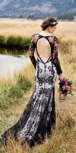 Gothic Wedding Dresses Challenging Traditions Black Lace Wedding