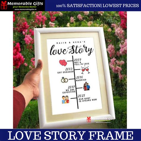 Tiliya Love Story Frame Memorable Ts