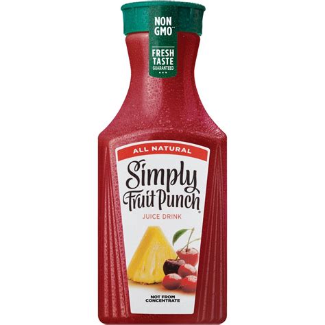 Simply Fruit Punch Juice, 52 fl oz - Walmart.com - Walmart.com