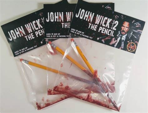 Cool Stuff John Wick 2 Pencil Gremlins Back To The Future Star Wars Alien And More