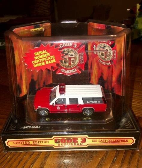 Code 3 Collectibles Limited Edition Los Angeles Fire Department