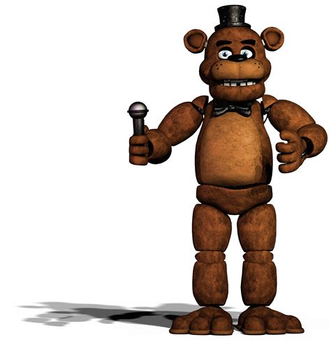 Transparent Colour Corrected Freddy From The Hd Celebrate Poster R