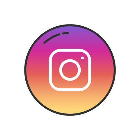 Instagram Button Social Media Instagram Instagram Logo Icon