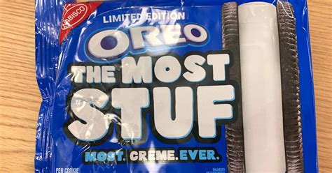 The Most Stuf Oreos Are A Creme Lovers Dream With 4 Times As Much