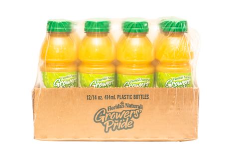 Growers Pride 100 Orange Juice With Vitamin C 12 Units 14 Oz