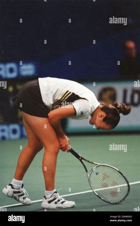 Swiss Tennis Player Martina Hingis Swisscom Challange Zurich 1999
