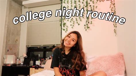 My College Night Routine 2020 Youtube