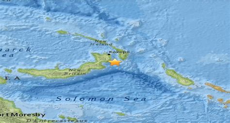 March Earthquakes Papua New Guinea Emtv Online