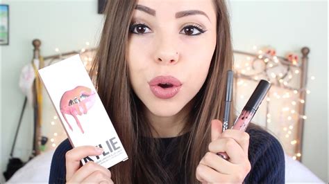 Kylie Jenner Lip Kit “candy K” Review Dolce K Dupe And Swatches