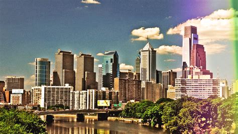 Philadelphia, HDR, Cityscape, Building, River, Bridge, Clouds, Reflection Wallpapers HD ...