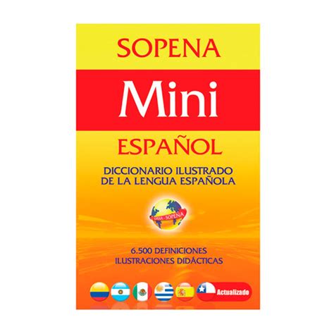 dónde comprar diccionario ilustrado mini español