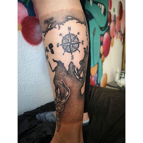 Amazing World Map Tattoo Designs You Need To See World Map Porn