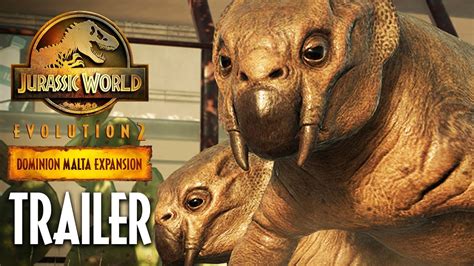 Dominion Malta Expansion Jurassic World Evolution 2 Dlc Official Trailer Youtube