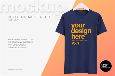 Free Realistic T Shirt Mockup Psd On Behance