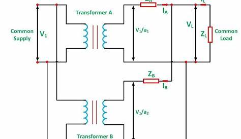 Parallel Operation of a Single Phase Transformer - Circuit Globe