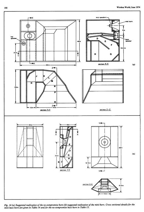Designs of innovative speakers and general articles on upgrades for commercial loudspeakers. diy - horn loudspeaker design - ww - june 1974 - 15.jpg ...