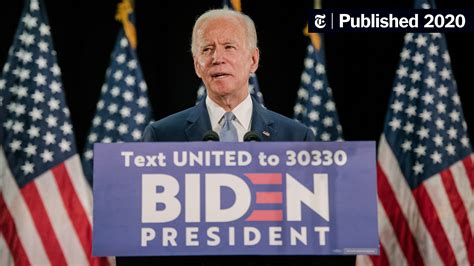 Joe Biden Warns Trump Against Declaring The Economic Crisis Over The New York Times