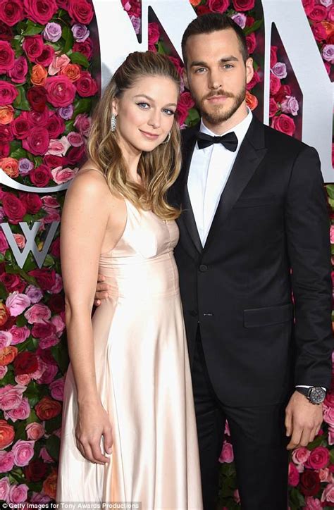 Melissa Benoist Looks Flawless In Nude Satin Gown As She Stuns At Nd