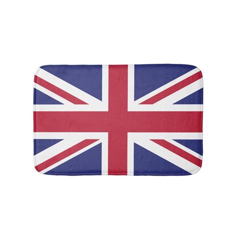 Patriotic United Kingdom Flag Bath Mat Zazzle United Kingdom Flag