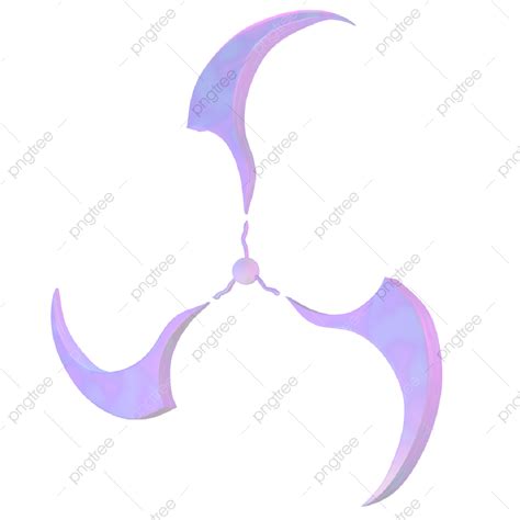 Shuriken Clipart Transparent Background Acid Shuriken Iridescent Acid