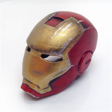 My First 3d Printed And Painted Iron Man Helmet Rscifimodels