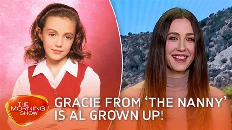 gracie from the nanny is all grown up madeline zima grew up on the set of the nanny