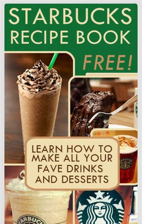 Starbucks Recipe Book For Free Musely