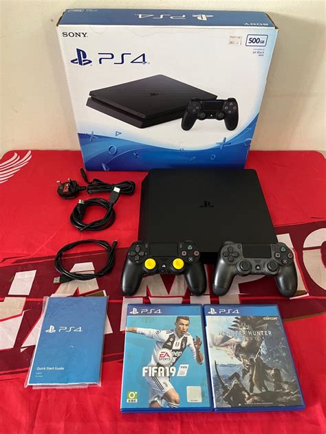 Ps4 Slim 500GB FULLSET Video Gaming Video Game Consoles PlayStation