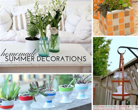 28 Homemade Decorations For Summer Diy Outdoor Decor And