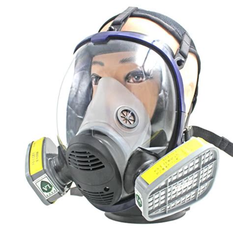 Full Facepiece Respirator Gas Mask Anti Dust Anti Acid Gas Safety Mask