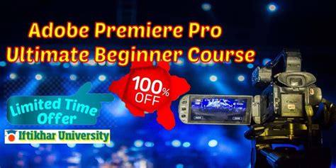 Learning premiere pro is easy with daniel's video editing basics 2 hour free course! 100% OFF - Adobe Premiere Pro, Ultimate Beginner Course ...