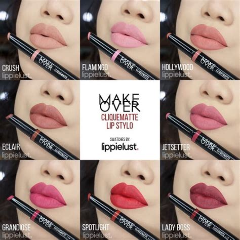 Swalayan Grosir Jual Lipstik Makeover Cliquematte Lipstylo Make Over