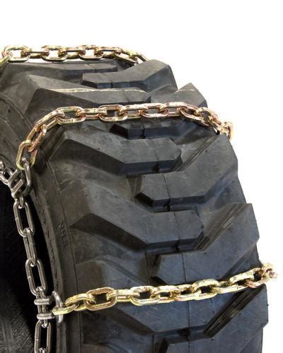 Ladder Pattern 14 175 4 Link 7mm Square Alloy Skid Loader Tire Chains