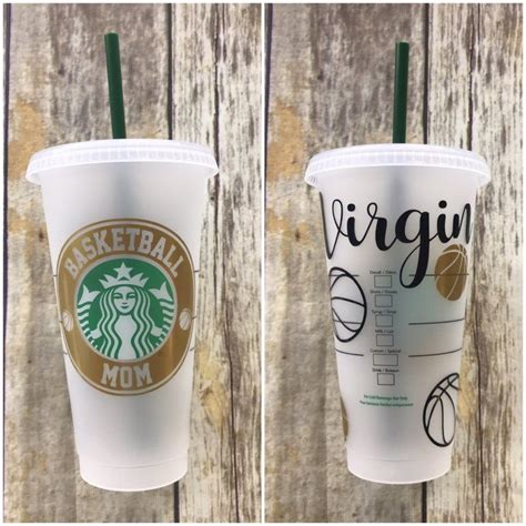 This post was updated in partnership with minted. BASKETBALL MOM Starbucks Cup Basketball Gift Basketball ...