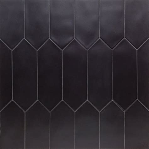 Soho Studio Tile Kite Tile 4 X 12 Black