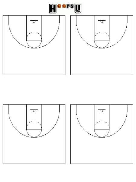 Free Printable Basketball Play Sheets Printable Templates
