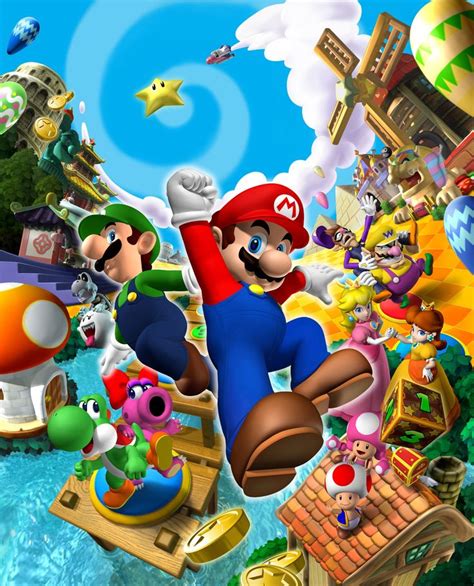 Mario Party Juegos Mario Bros Fondos De Pantalla De Juegos Juego De